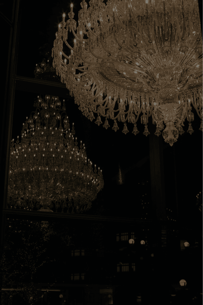 Crystal chandeliers