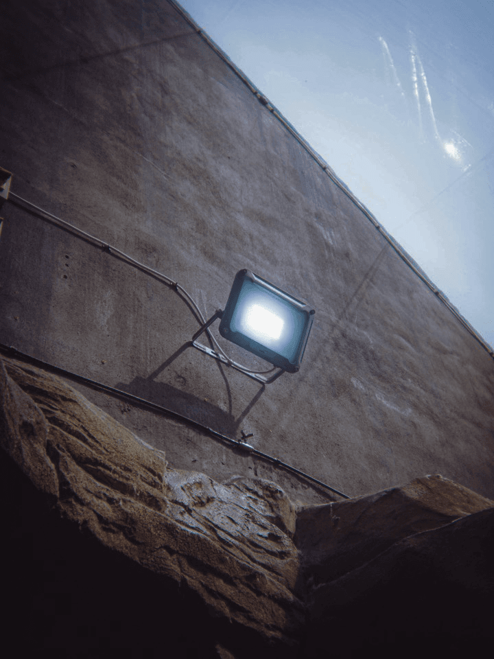Solar flood lights